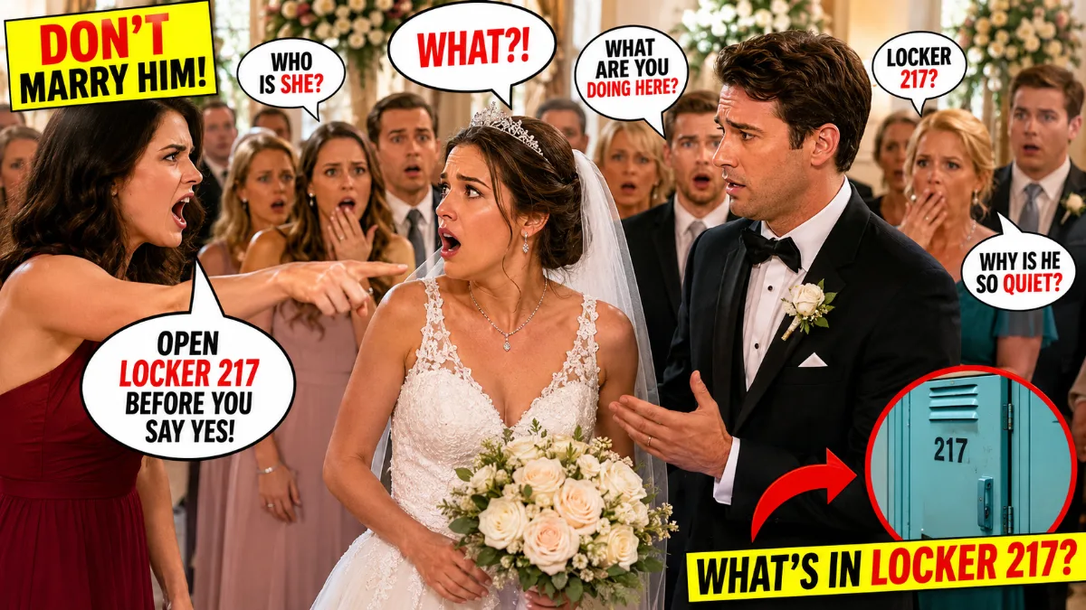 Open Locker 217 Before You Say Yes The Wedding Interruption