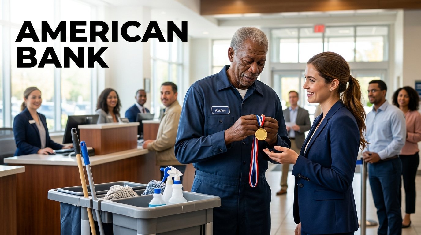 The Janitor Everyone Ignored… Until They Learned Who He Really Was 🏅❤️