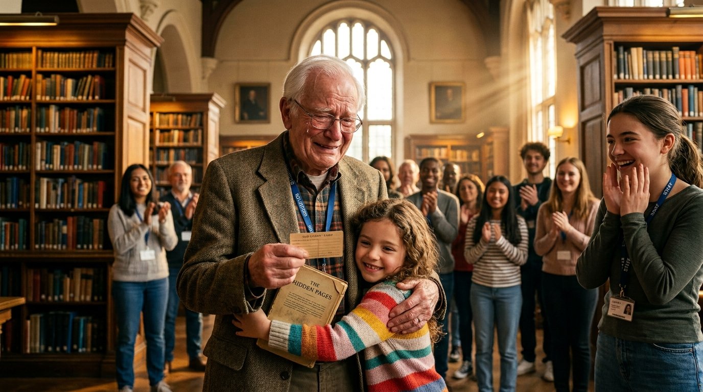 A Little Girl Brought a 40-Year-Old Library Card… What Happened Next Left the Entire Library in Tears ❤️😭