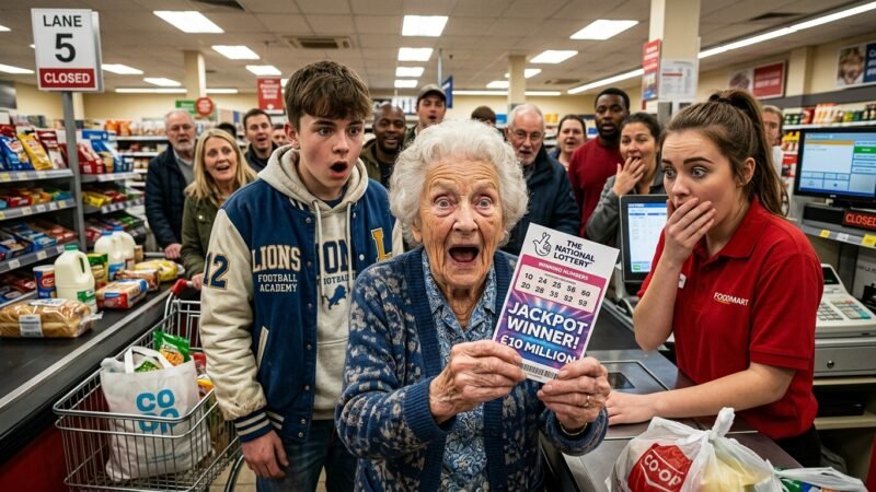 A Teenager Paid for an Elderly Woman’s Groceries… Seconds Later, Everyone in the Store Was Speechless 😭💵🍀