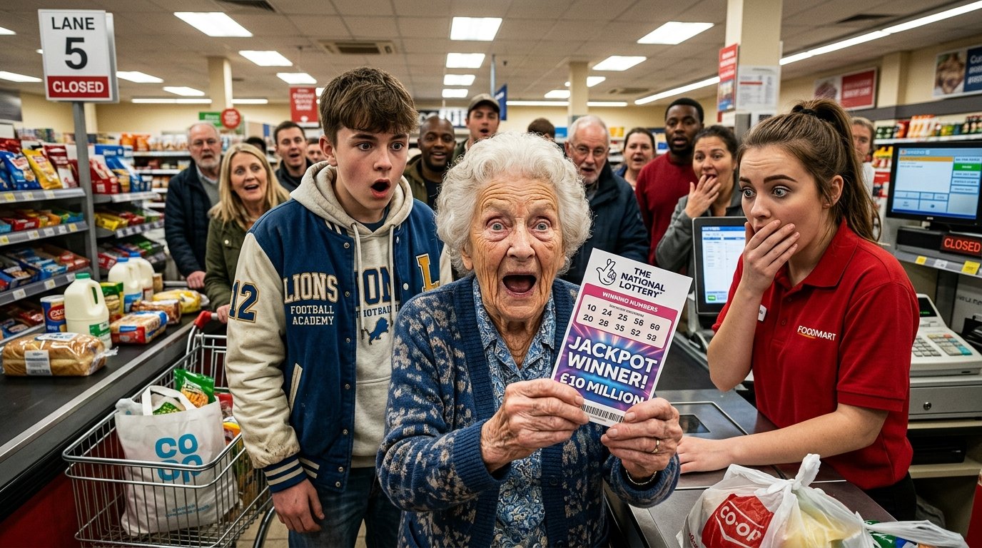 A Teenager Paid for an Elderly Woman’s Groceries… Seconds Later, Everyone in the Store Was Speechless 😭💵🍀