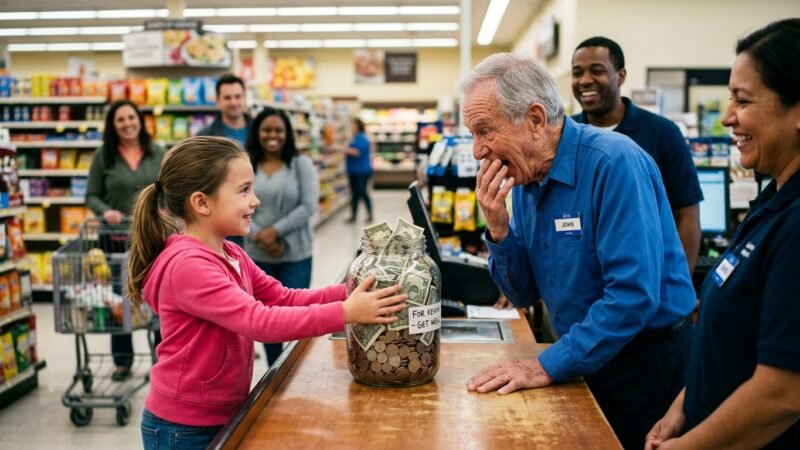 An 8-Year-Old Girl Saved Coins for Months… Then Gave Everything Away to a Stranger 😭🚲❤️