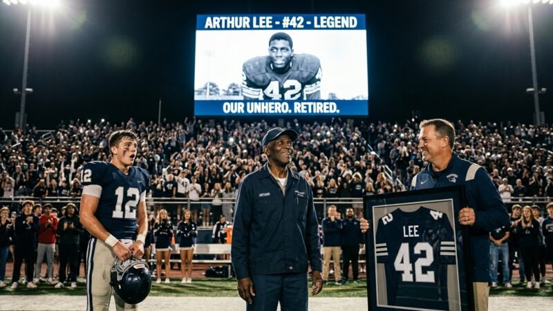 Star Quarterback Humiliated the School Janitor… Then the Entire Stadium Found Out Who He Really Was ❤️