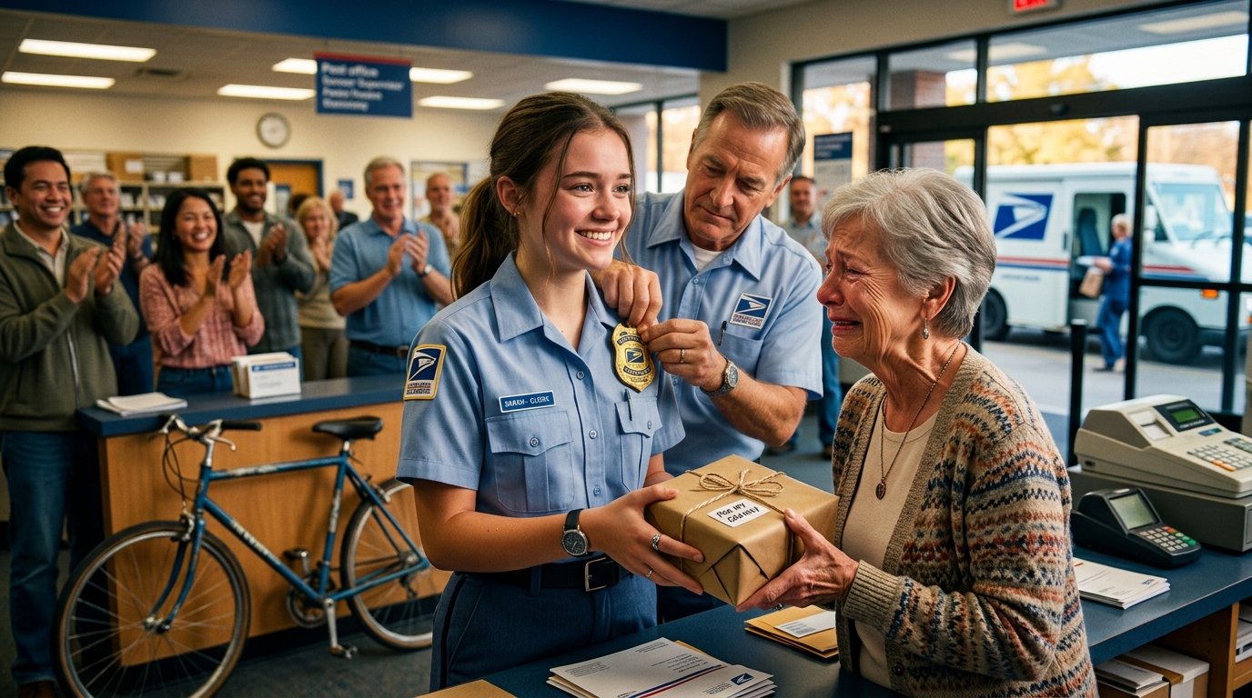 📦 A Teen Mail Clerk Rode Across Boston to Save One Birthday… What Happened Next Made Everyone Cry ❤️🚴