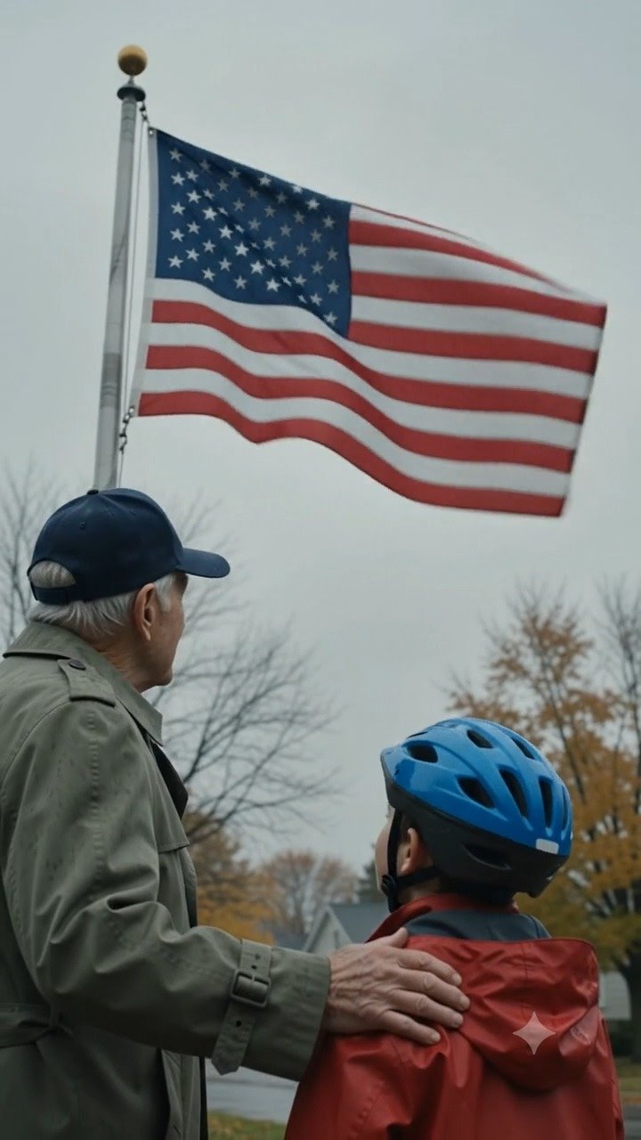 The Flag He Refused to Leave Behind