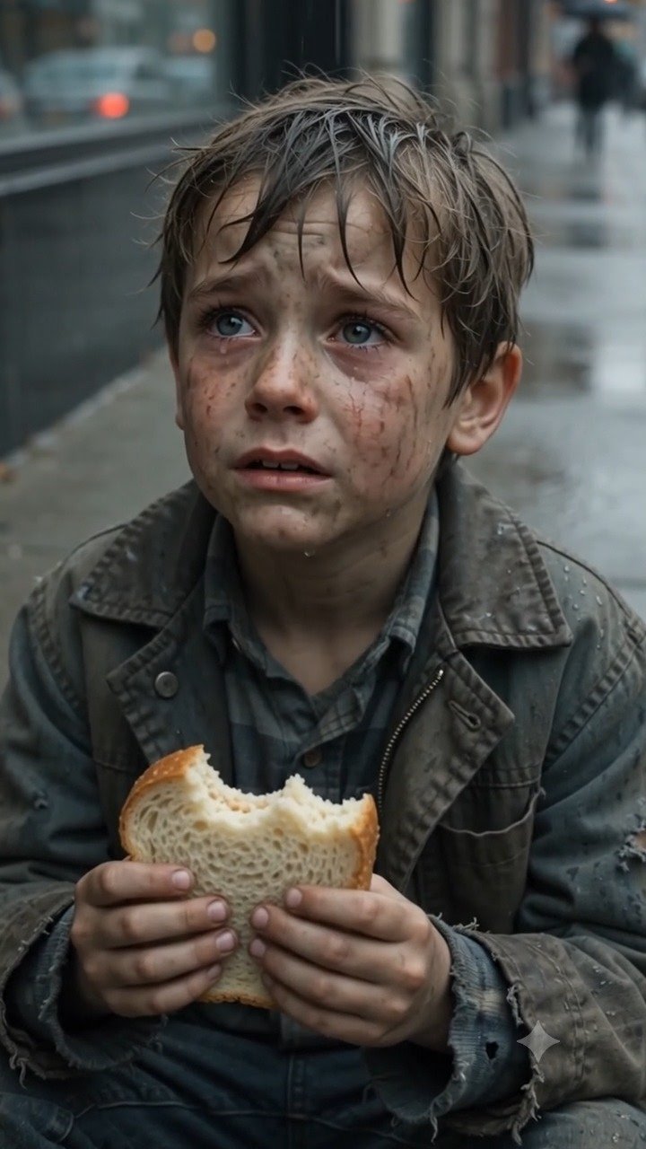 The Rich Boy Shared His Bread