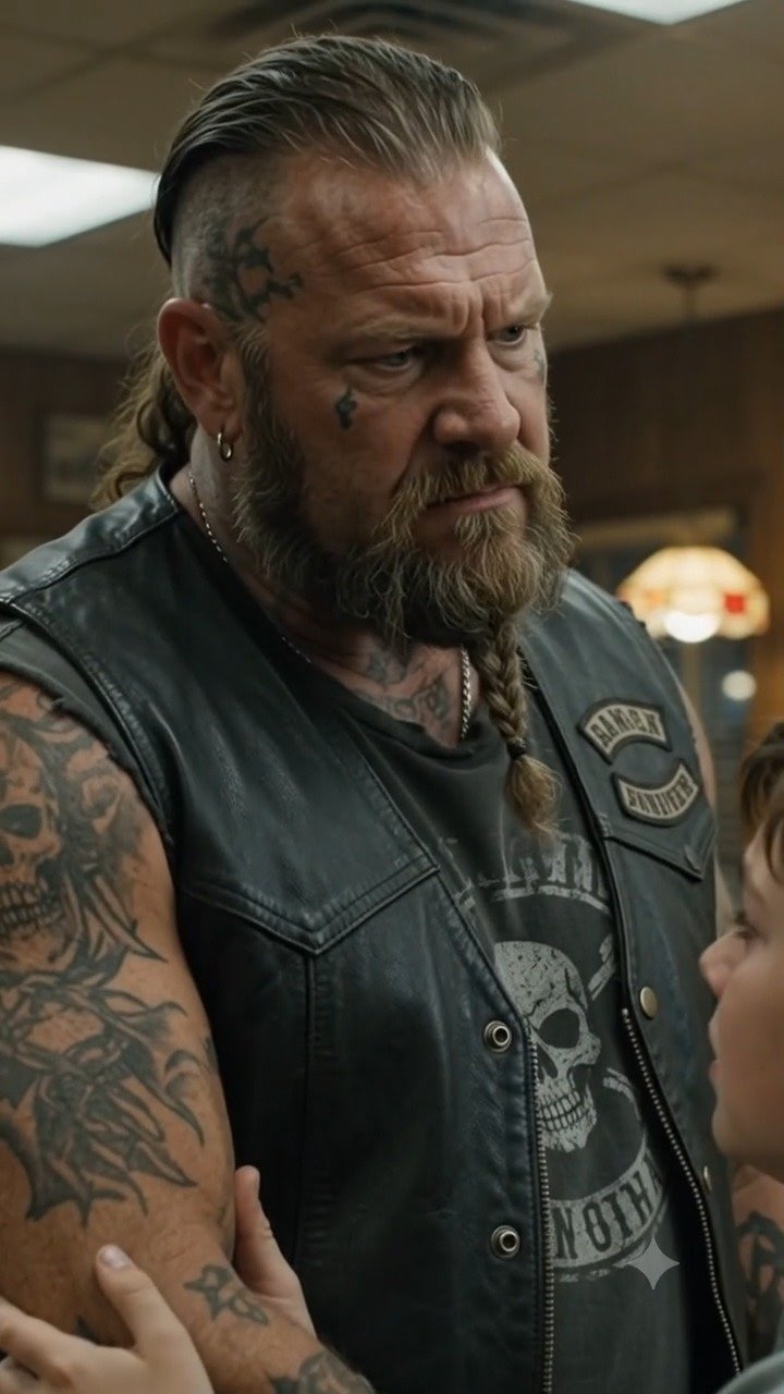 The Boy Behind the Biker