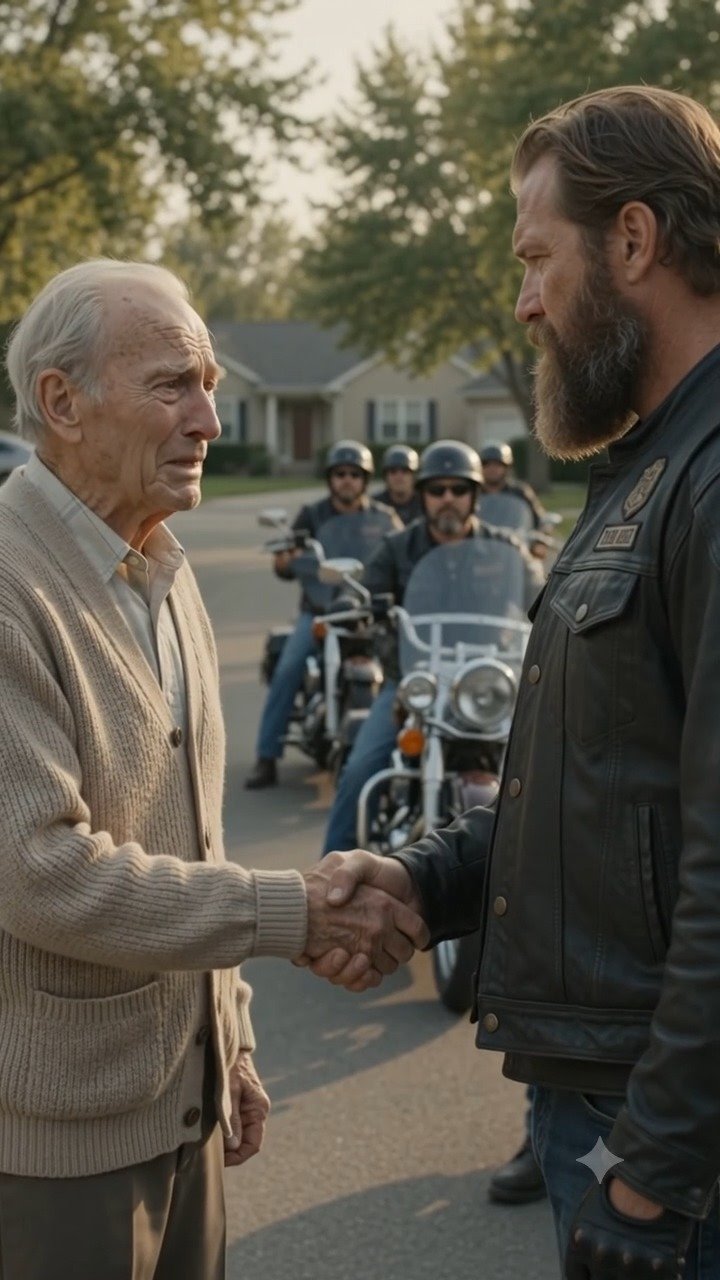 The Bikers Discovered Why He Couldn’t Forgive Himself