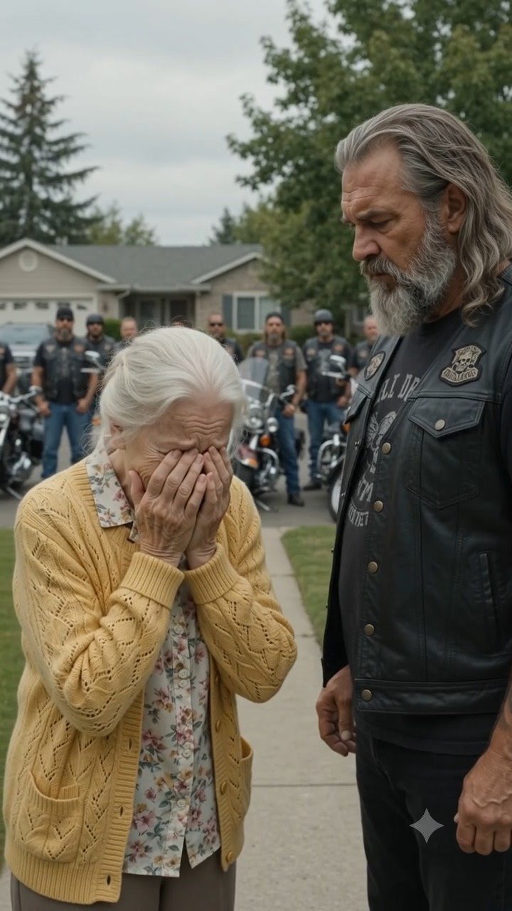 The Bikers Opened the Box Her Husband Left Behind