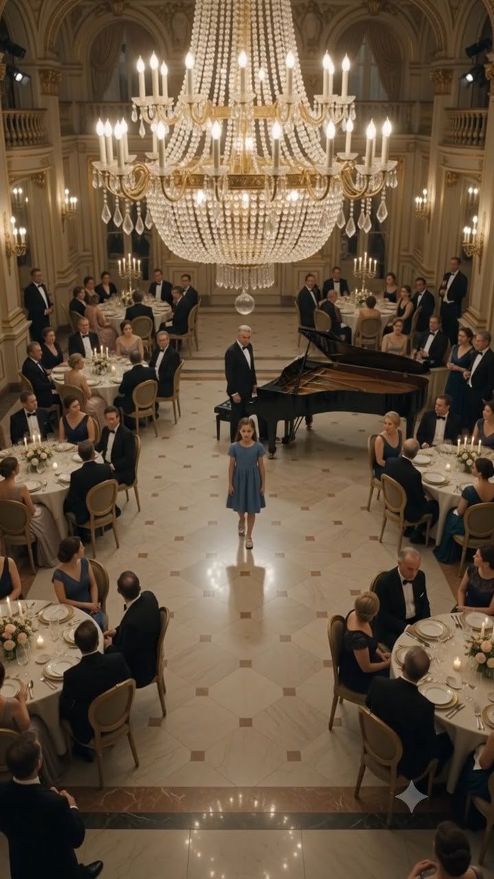 The Little Girl Who Silenced the Ballroom