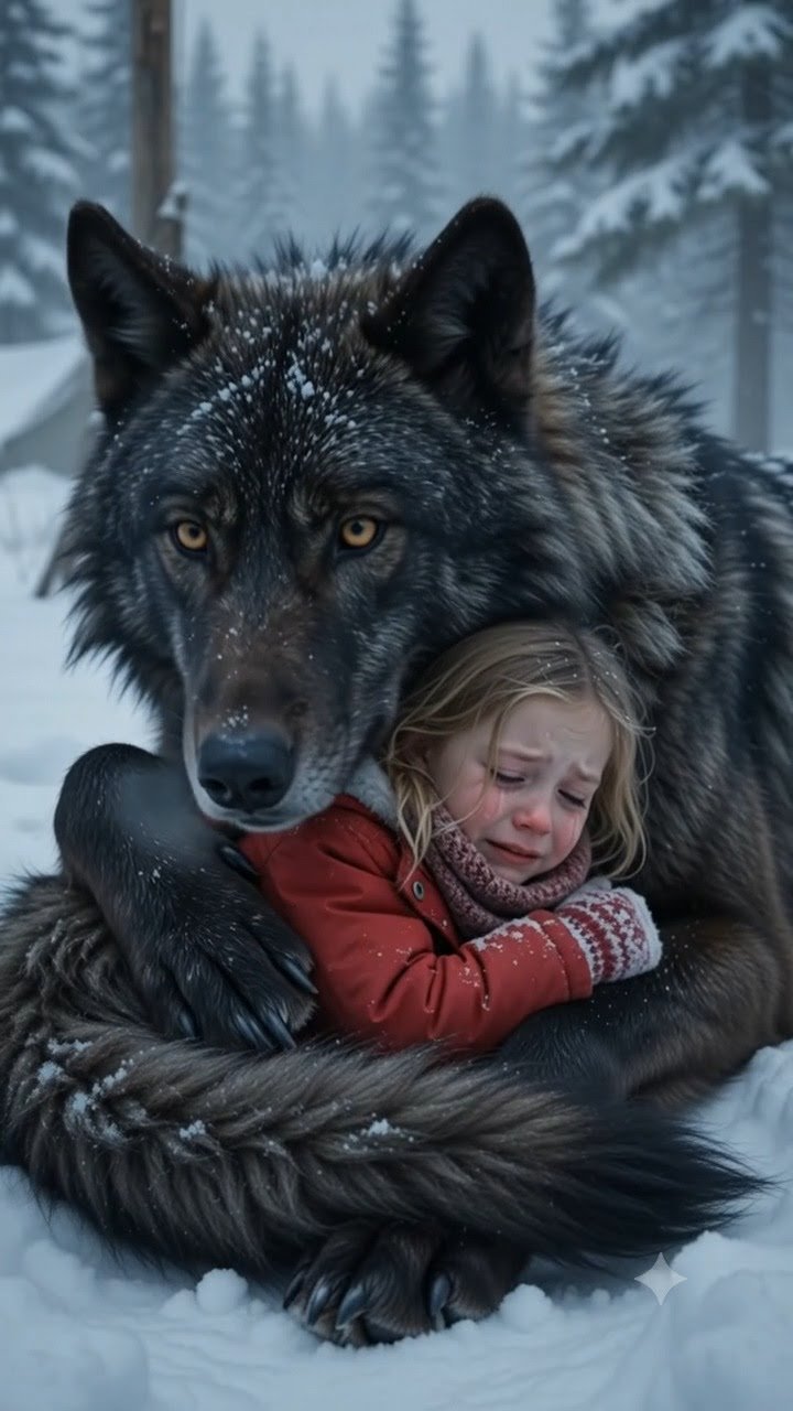 The Black Wolf Led Rescuers to an Even Bigger Miracle