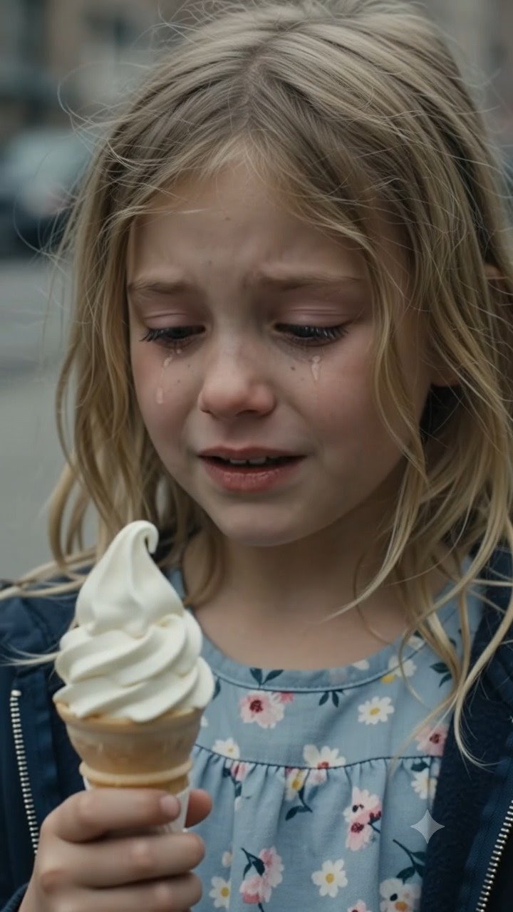 The Ice Cream Man Gave Her a Free Cone