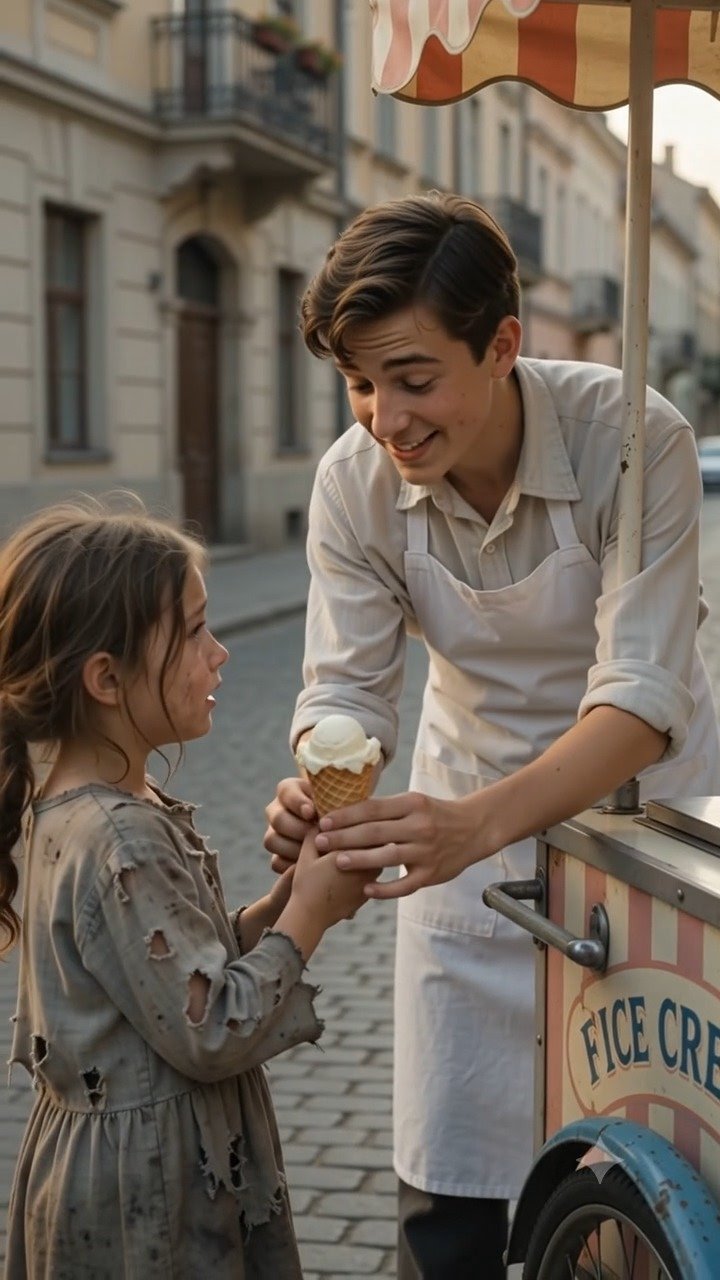 What She Gave the Ice Cream Vendor Left the Whole Street in Tears