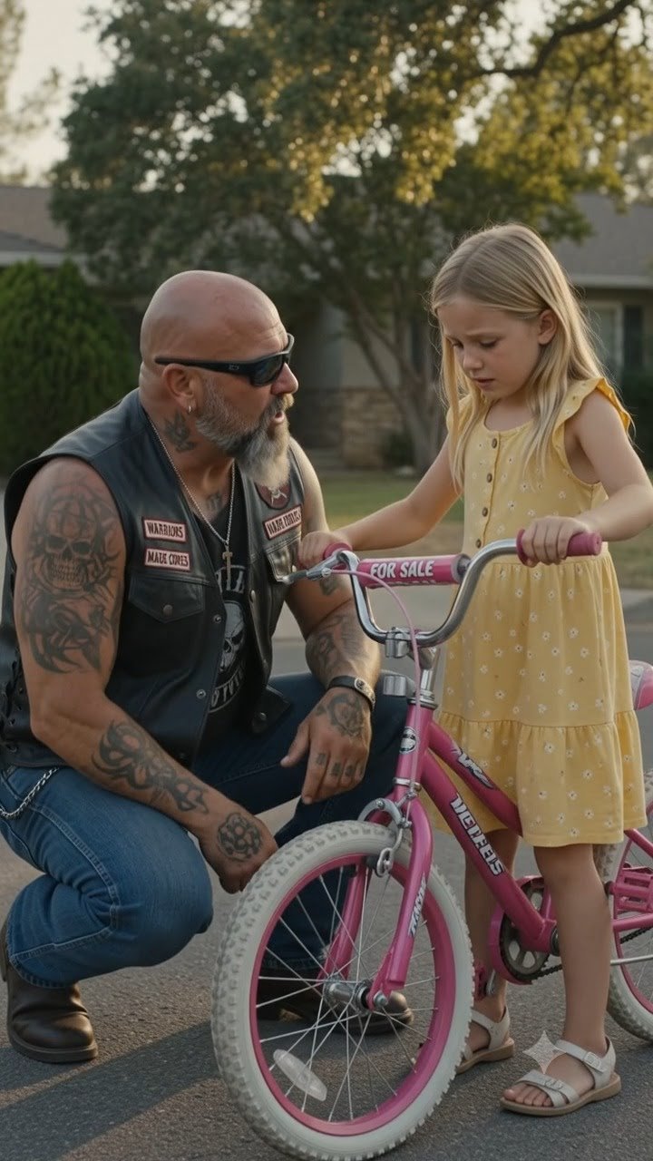 The Little Girl Called Them Angels on Motorcycles