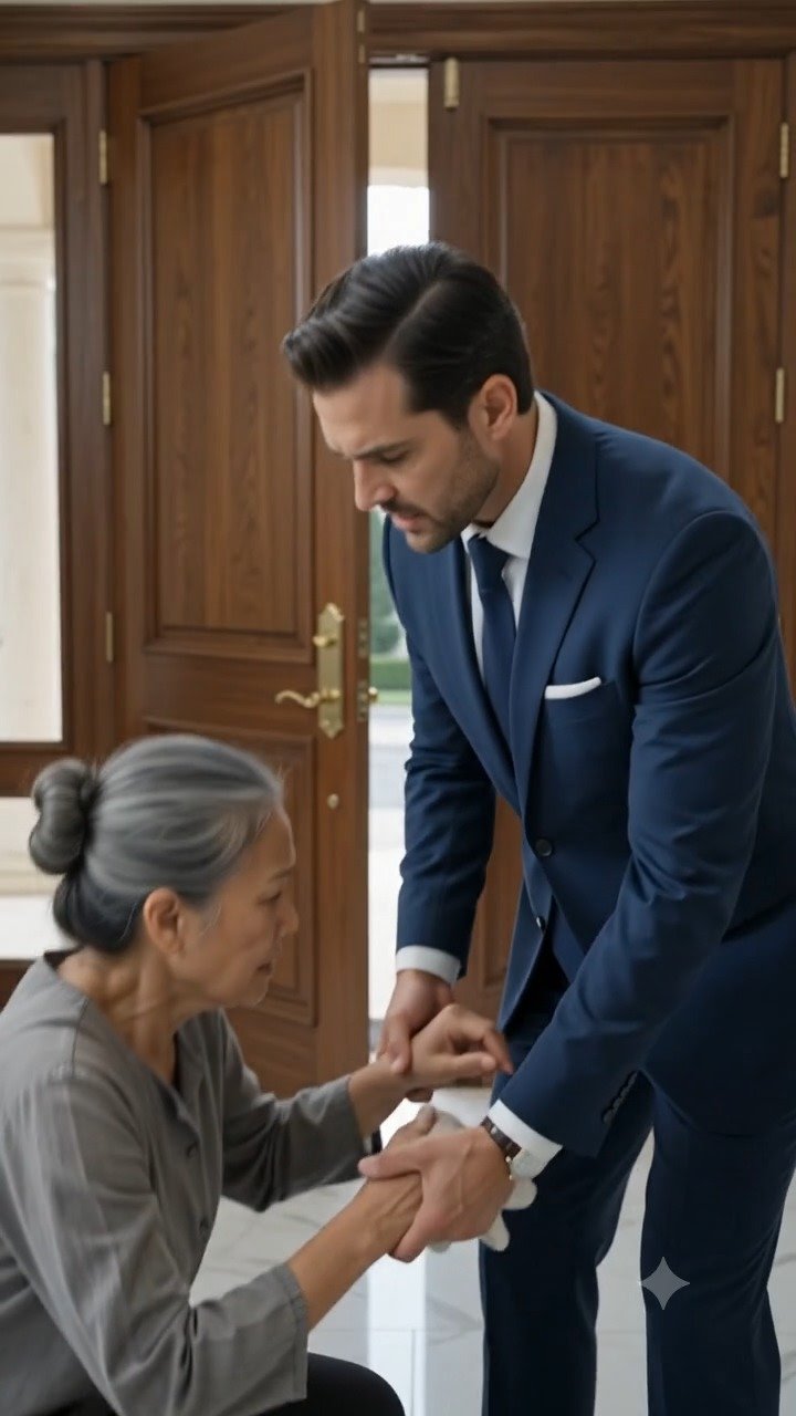 What the Elderly Mother Did Next Left the Mansion in Tears