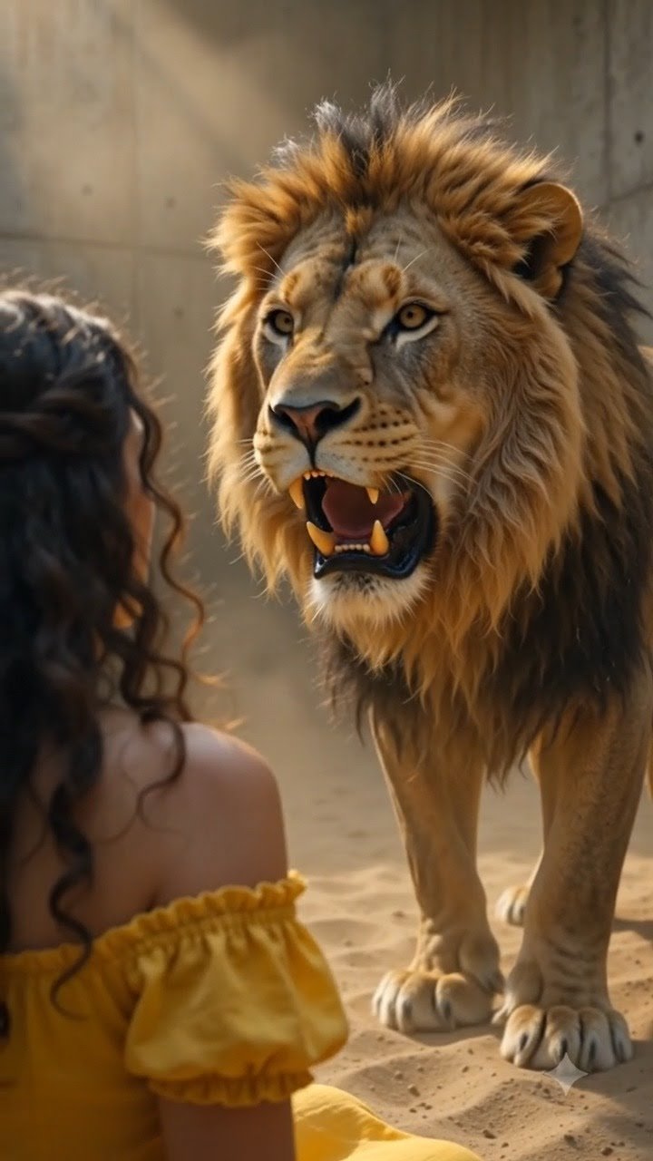 The Moment the Lion Hesitated