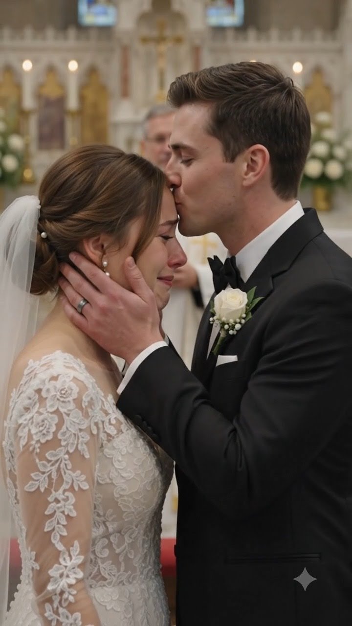 The Two Dogs Walked Me Down the Aisle… And Left an Entire Church in Tears