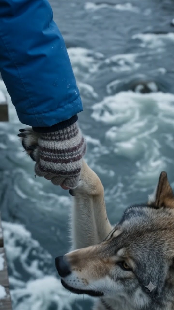 The Wild Wolf Who Chose To Trust