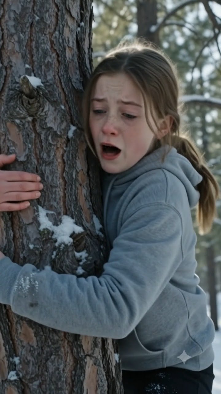 THE WOLVES SURROUNDED HER TREE… BUT THEY WEREN’T HUNTING HER