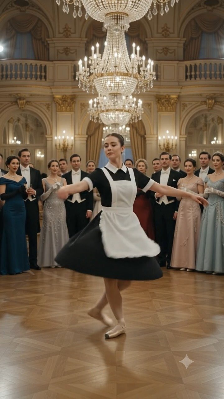 The Waitress’s Next Words Left the Ballroom in Complete Silence
