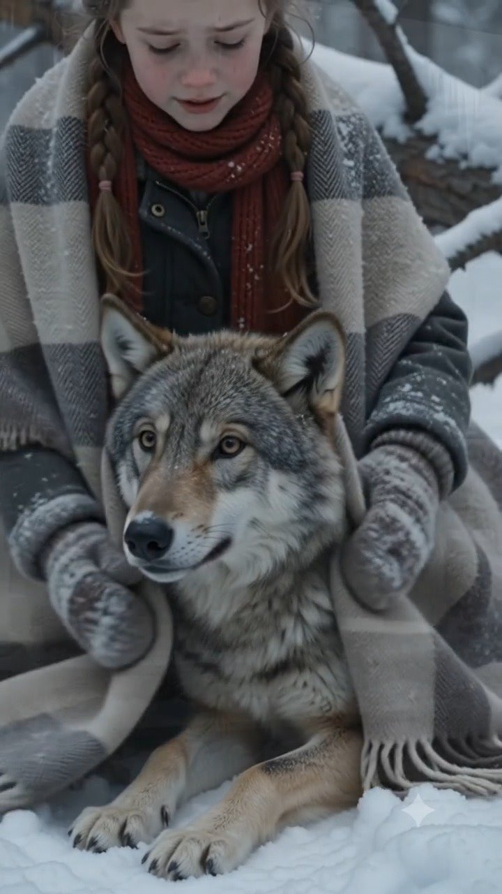 The Girl Saved an Injured Wolf…