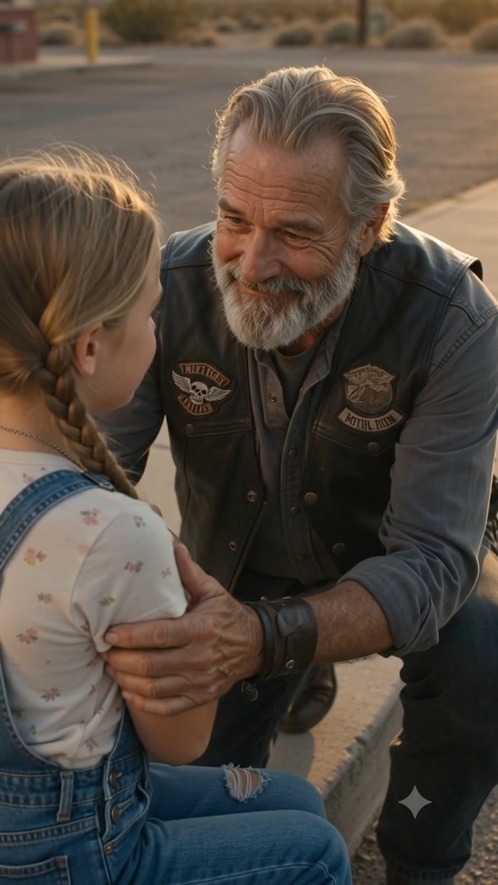 The Biker Recognized the Vest and Turned Pale Fast
