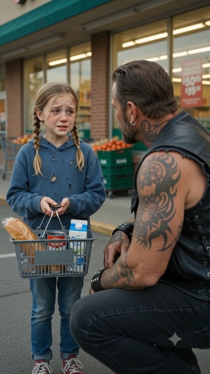 The Note Hidden in the Grocery Bag Left the Little Girl Crying