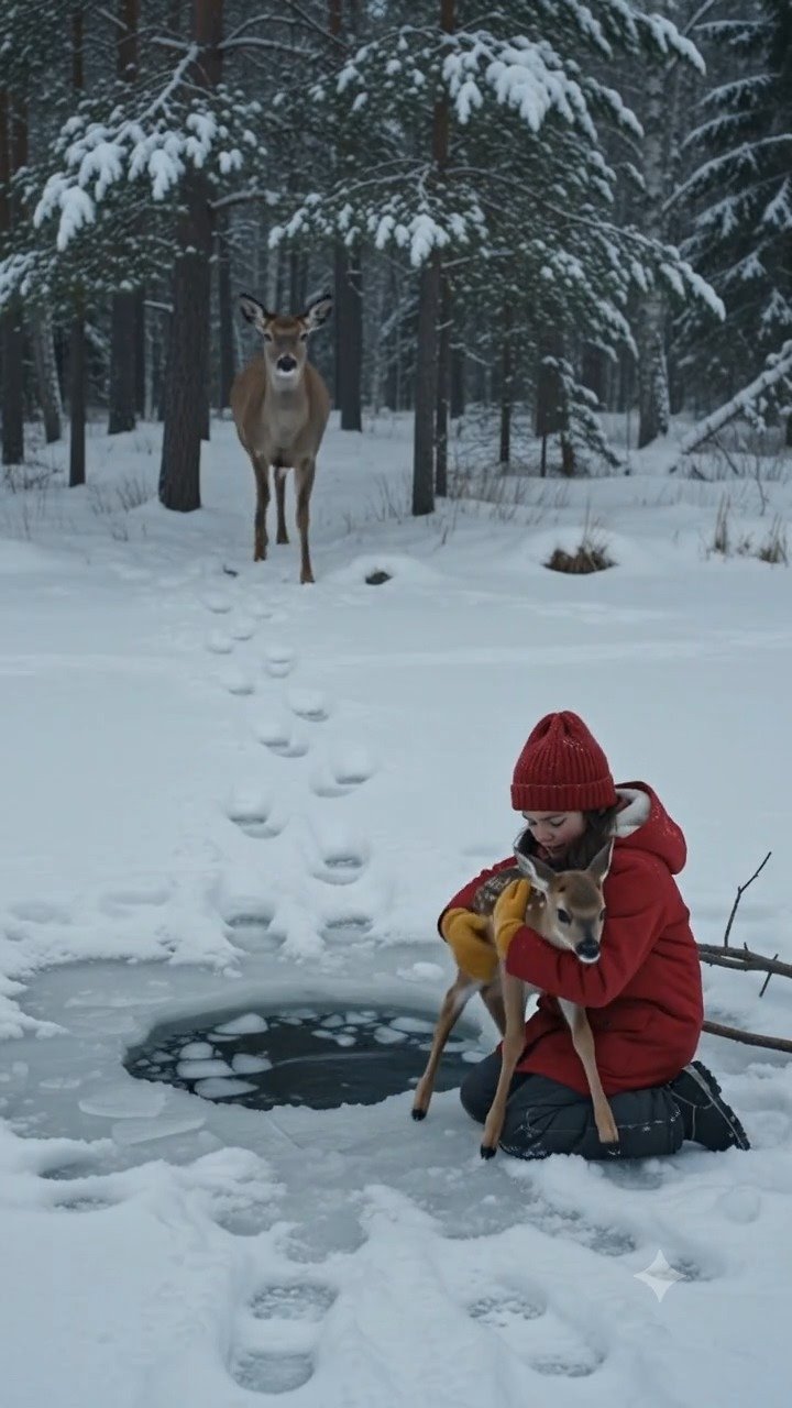 The Little Girl Saved a Baby Deer…