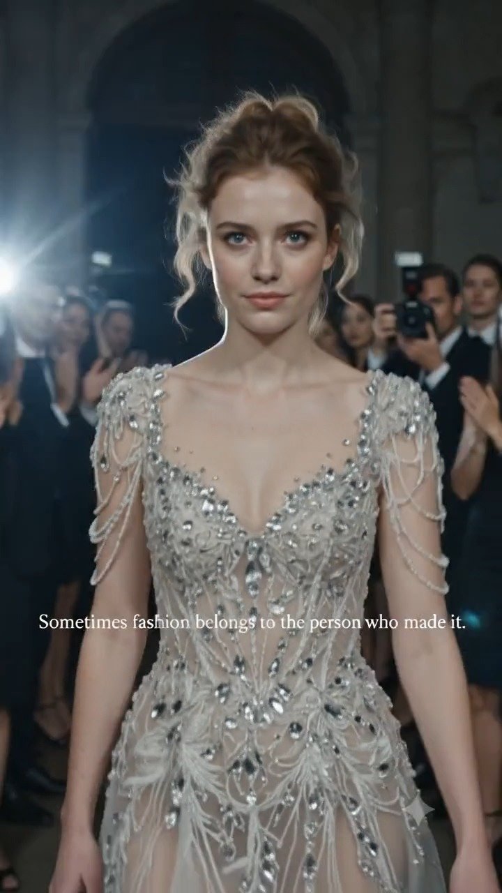 The Backstage Assistant Never Expected to Wear the Diamond Gown…