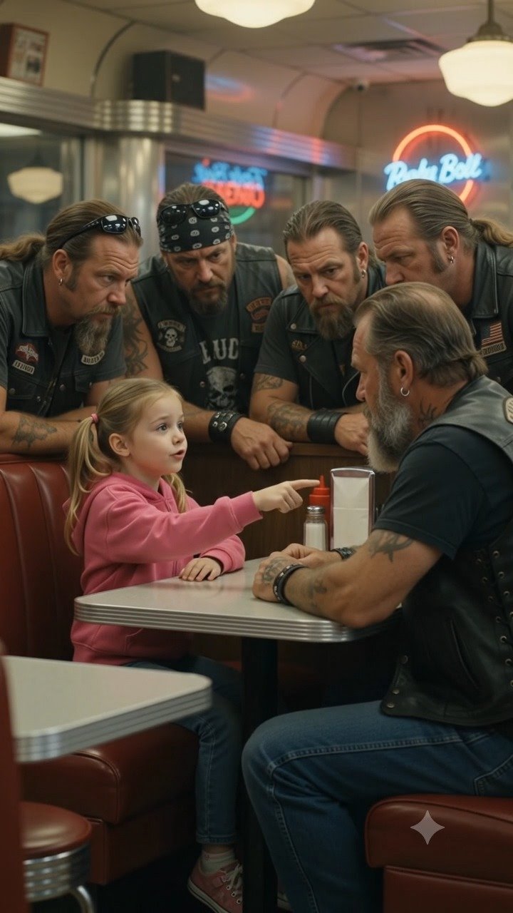 The Little Girl Recognized His Tattoo…