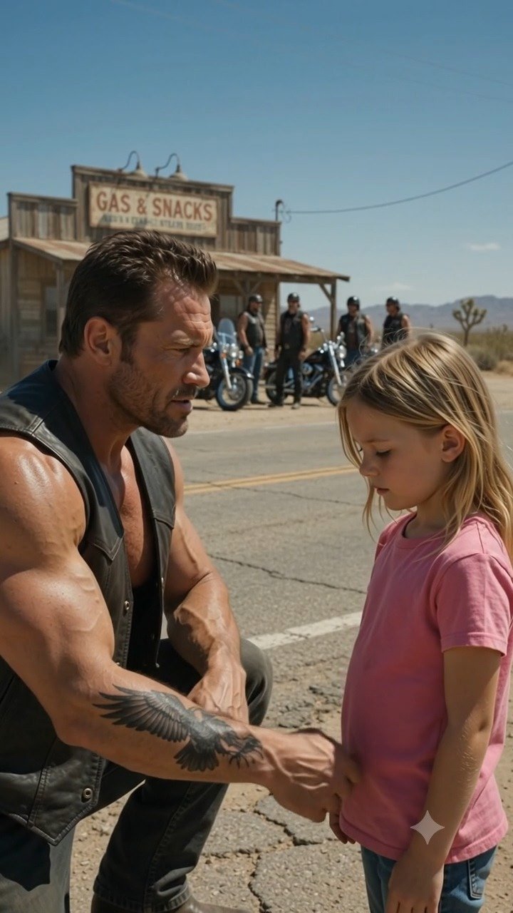The Little Girl Recognized His Tattoo…