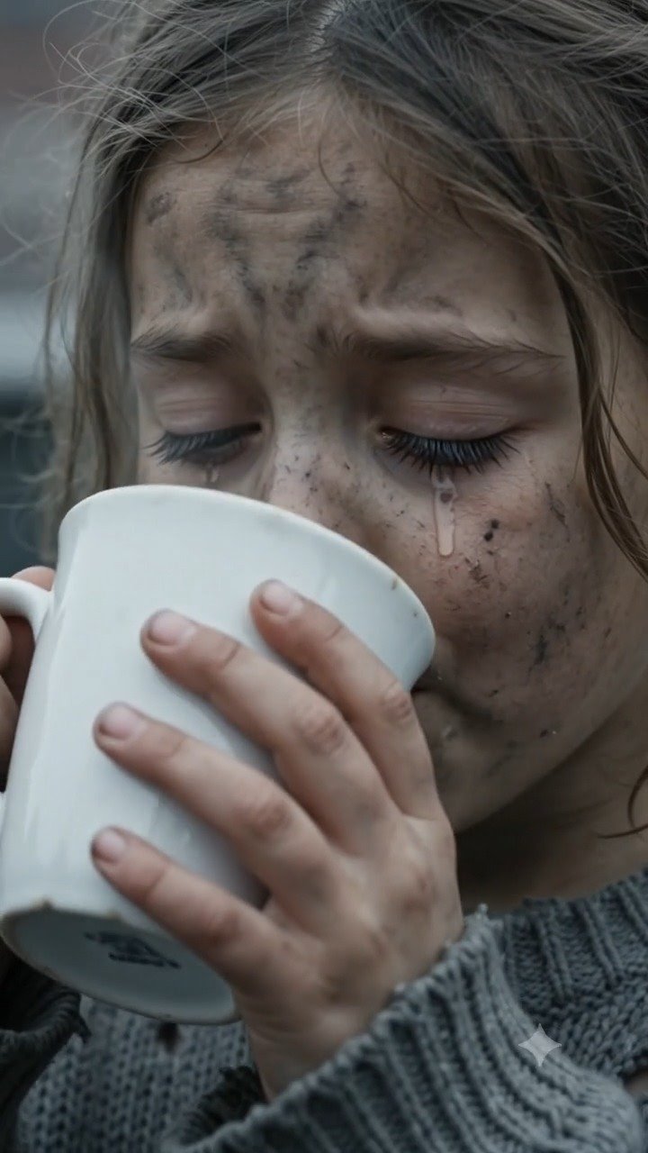 She Only Shared Her Hot Chocolate…