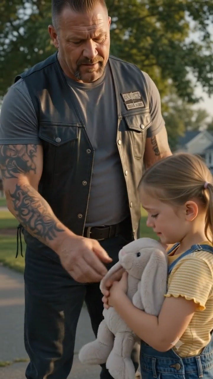Biker’s Past Leaves the Bully Speechless Forever