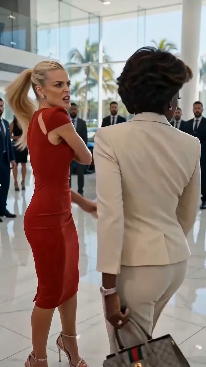 She Slapped a Quiet Woman in a Luxury Showroom