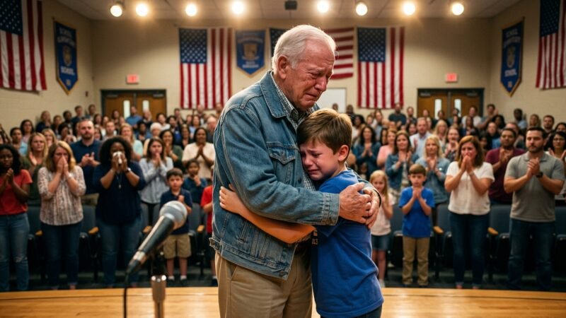 He Thought His Grandson Forgot Him... Then the Entire School Was Left in Tears ❤️👴🎓