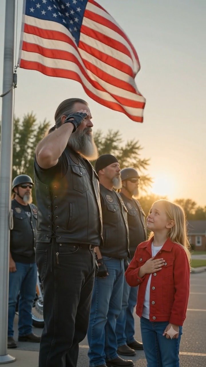 The Bikers’ Final Surprise Brought the Entire Town to Tears