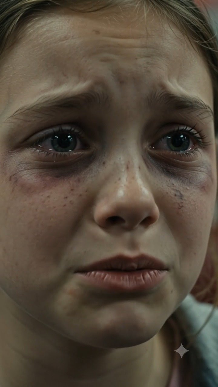 The Little Girl Whispered, “That Man Is Not My Father”…