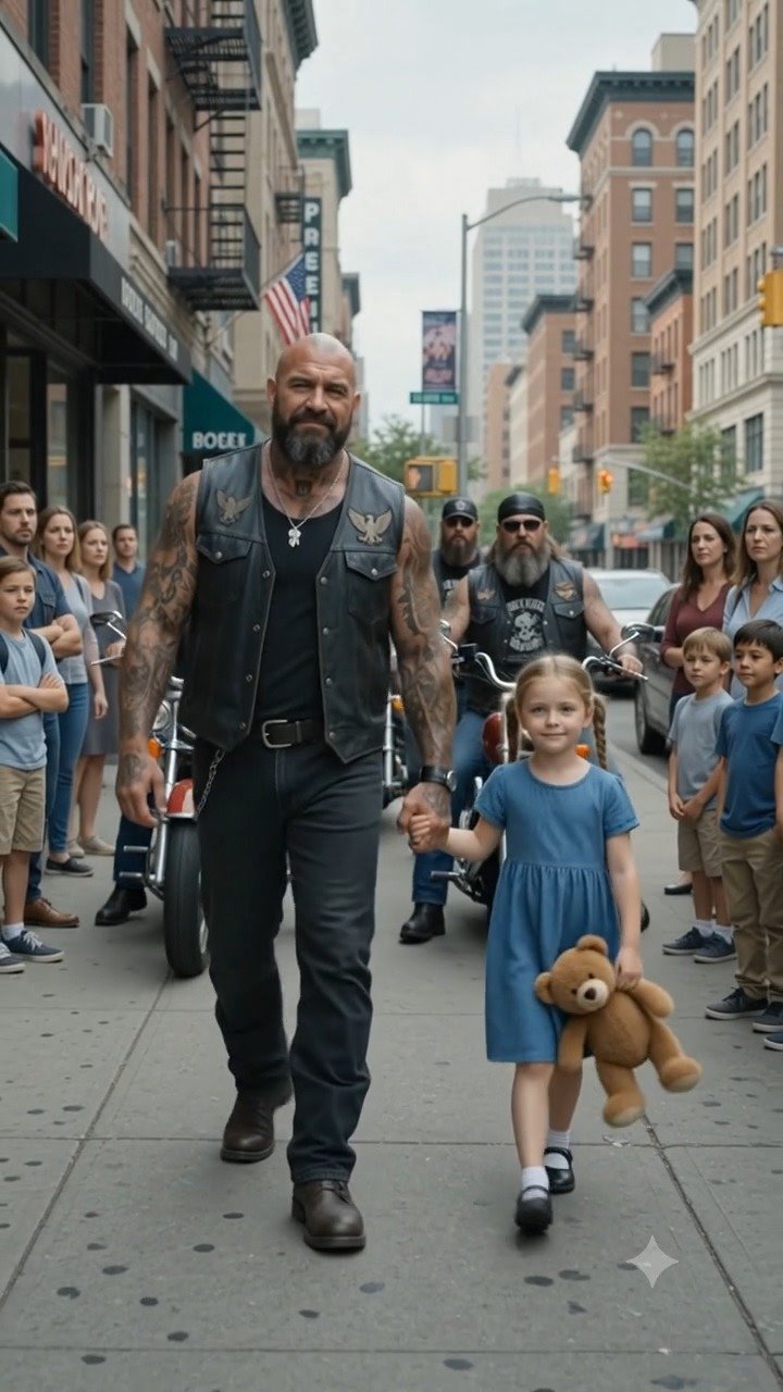 Everyone Judged the Tattooed Biker