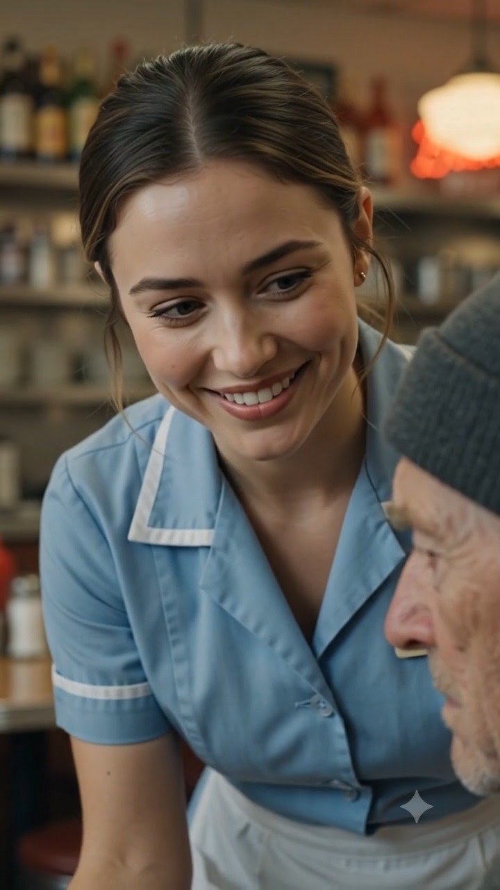 The Waitress Who Refused His Money