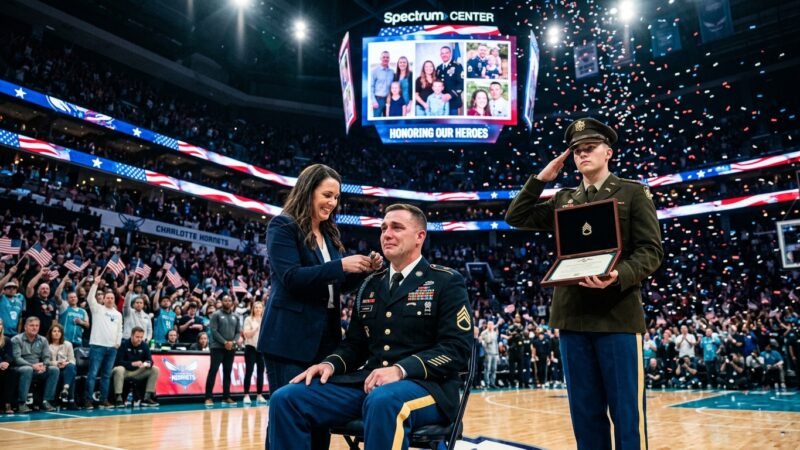 He Thought He Was Just Watching the Game… Then His Wife Changed His Life Forever 🇺🇸🏀😭