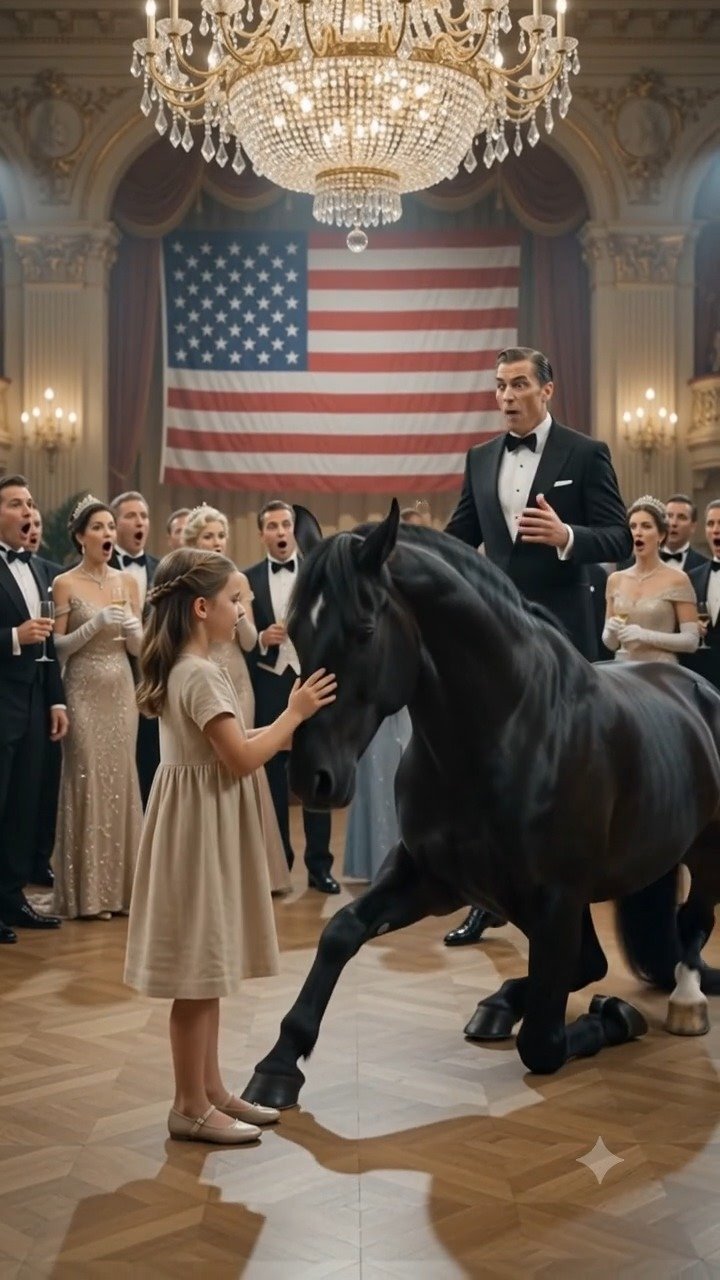 Horse Recognizes the Girl and Reveals a Family Secret