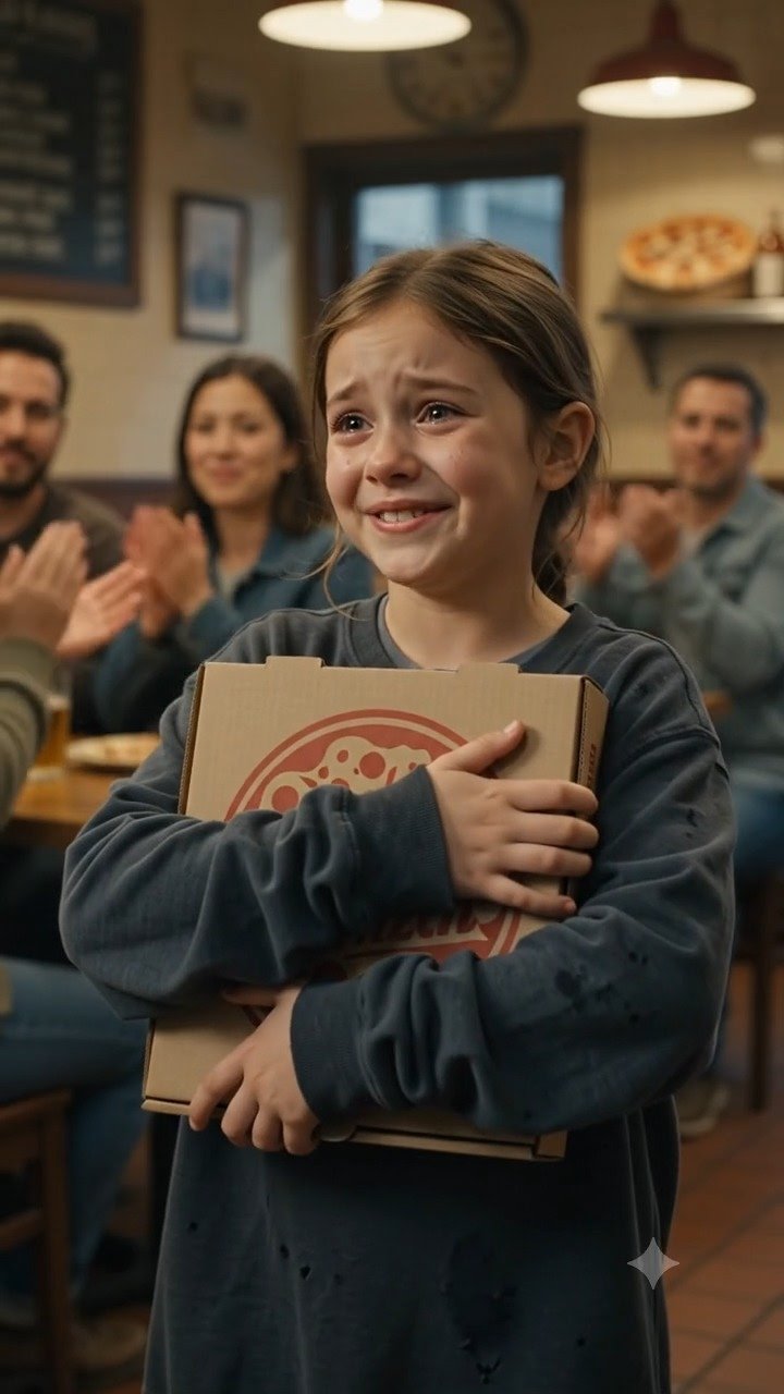 The Hungry Little Girl Asked for Leftover Pizza