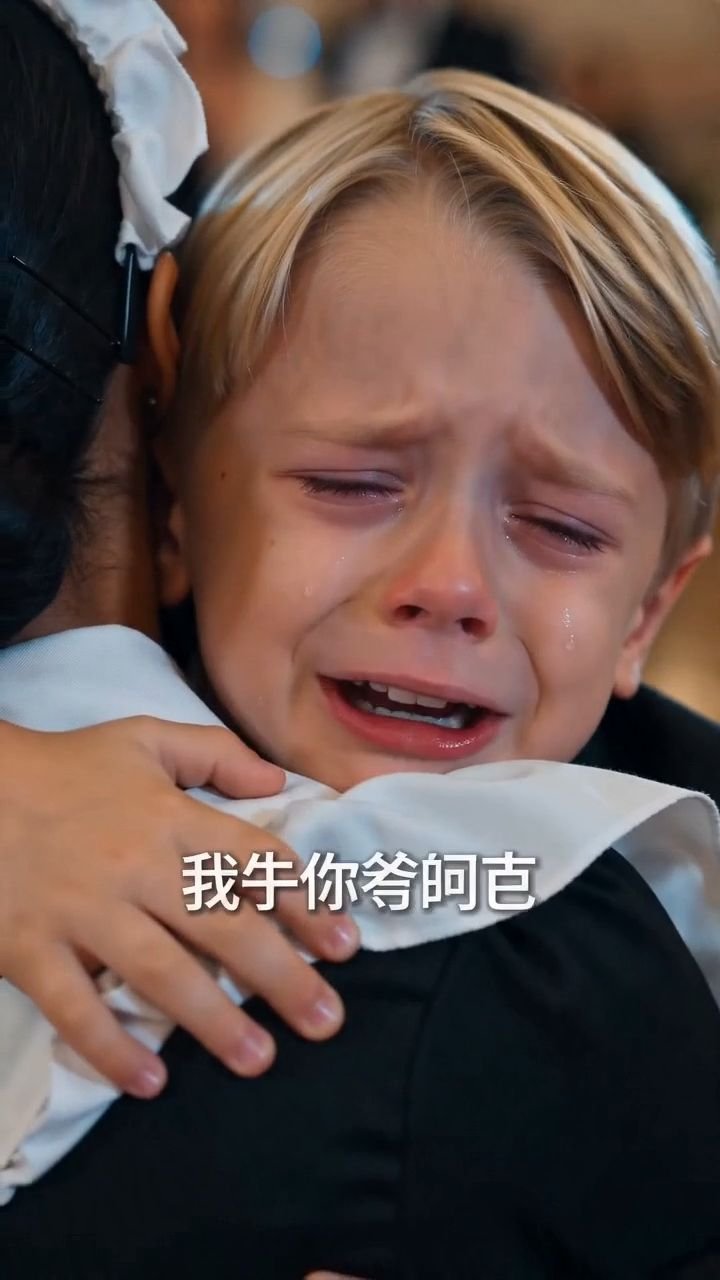 A Little Boy Hugged the Maid at a Luxury Gala